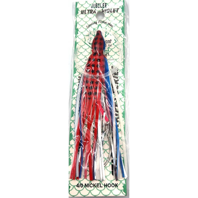 Radiant Hoochies Rigged Octopus – Jubilee