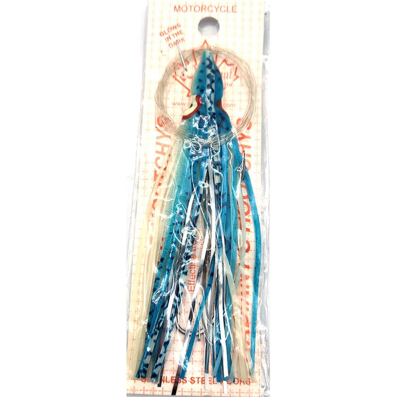 Radiant Hoochies Rigged Octopus – Motorcycle