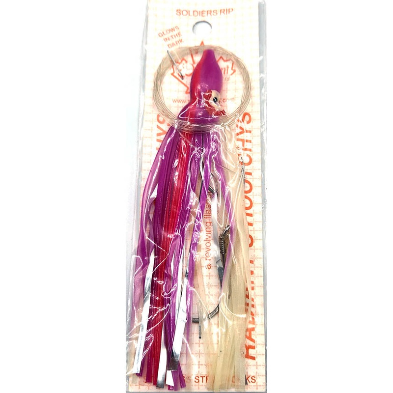 Radiant Hoochies Rigged Octopus – Soldiers Rip