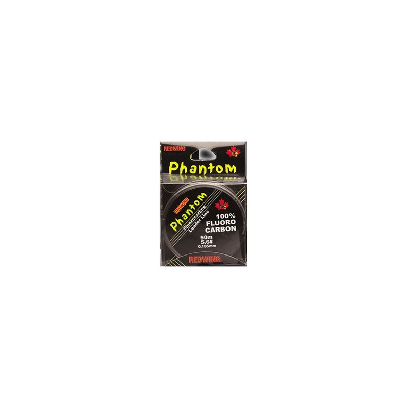 Redwing Phantom Fluorocarbon Leader Line – 5.6lbs x 50m