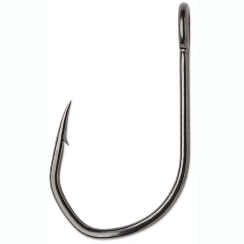 VMC TechSet Siwash Open Eye Hooks – Black Nickel