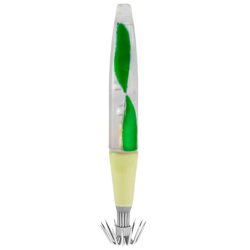 Wally Whale Squid Jig – Green Twist