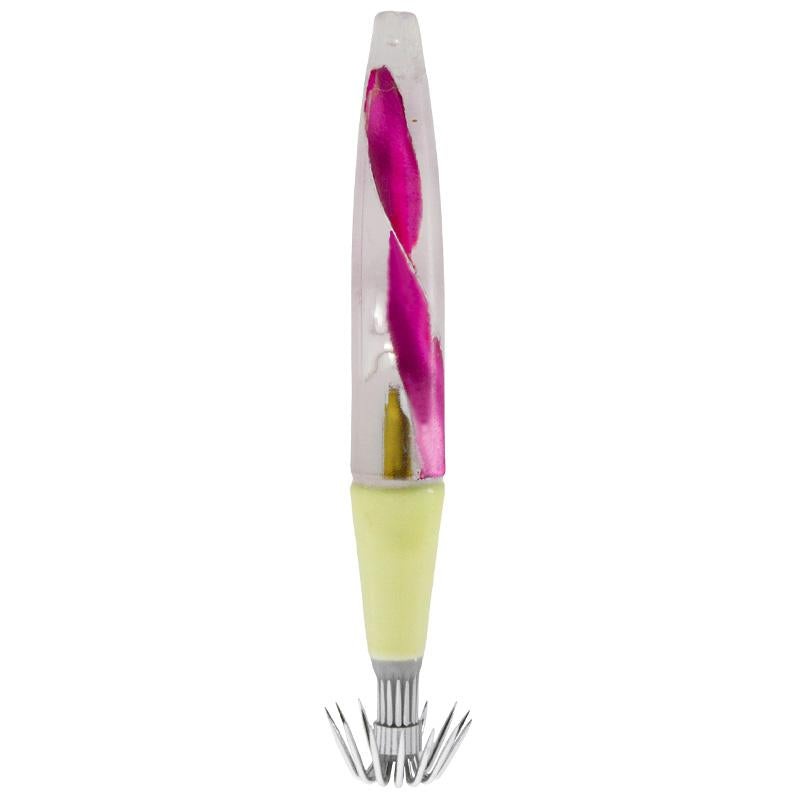 Wally Whale Squid Jig – Hot Pink Twist