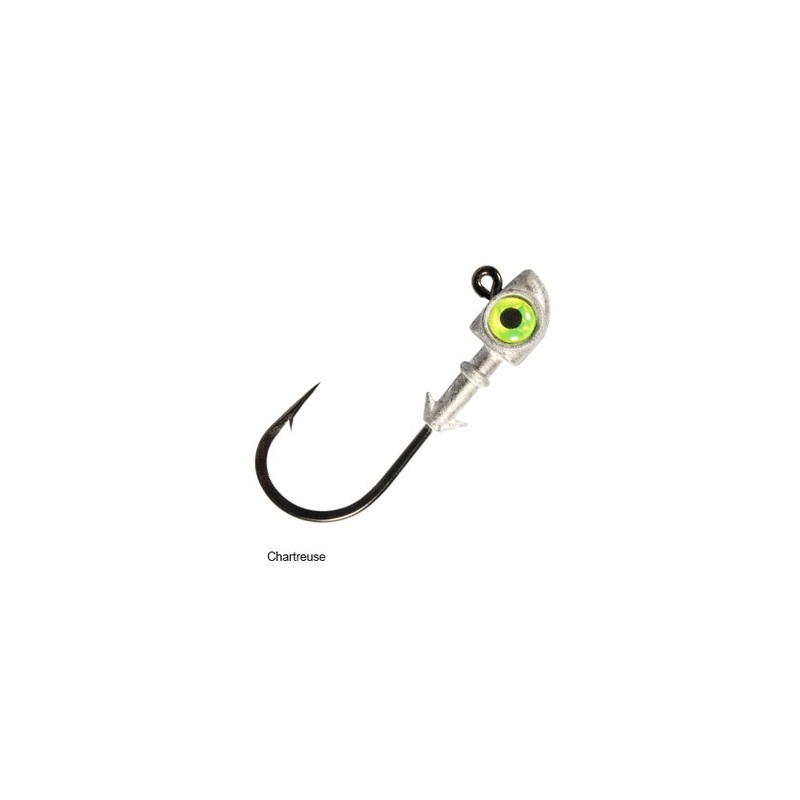 Z-Man Diezel Eye Jigheads – Chartreuse