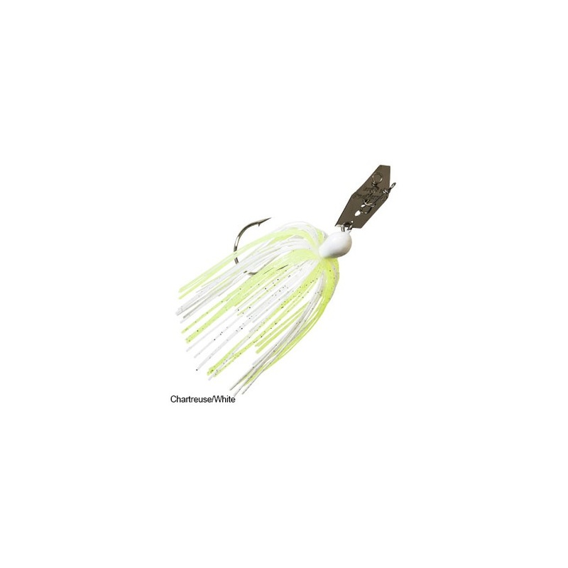 Z Man Original Chatterbait – 1/4oz Chartreuse/White