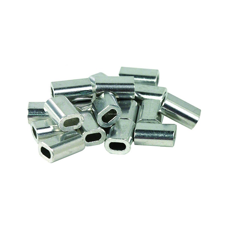 Billfisher Aluminum Sleeves|50-60lb (25 pack) 8|80-100lb (25 pack) 1.2|125-150lb (25 pack) 1.5