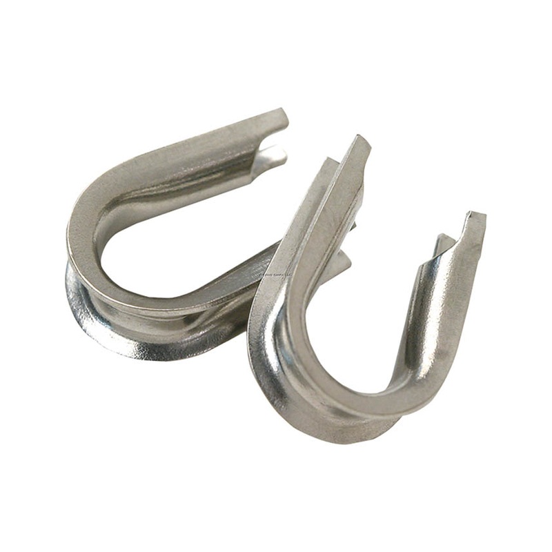 Billfisher Stainless Thimbles|Medium 10 pack