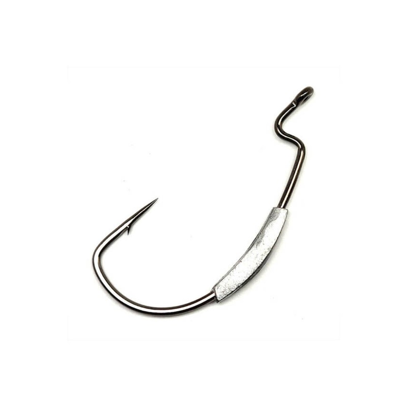 Gamakatsu Worm Superline Extra Wide Gap Weighted Hook – 2/0 1/16oz