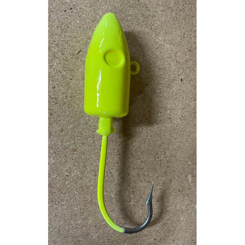Gibbs 20oz Bottom Jig – Chartreuse