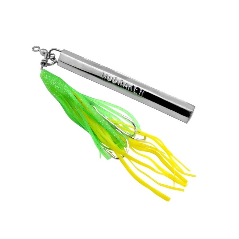 Gibbs Mudraker Jig – Green Chartreuse