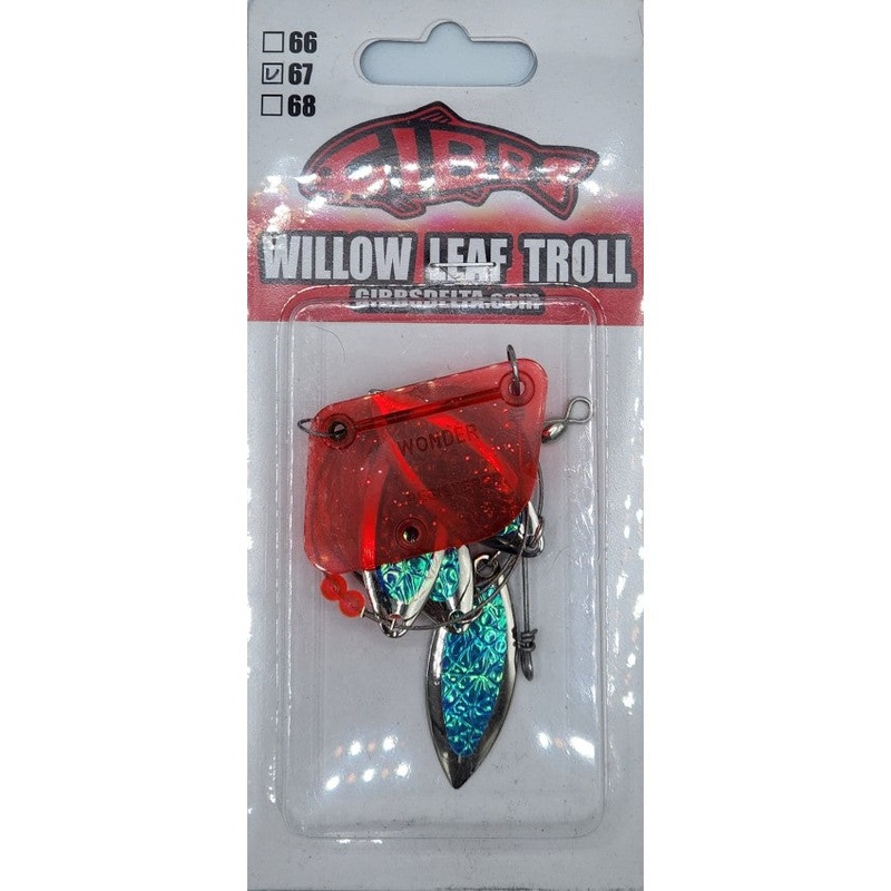 Gibbs Willow Leaf Troll – Blue Crystal