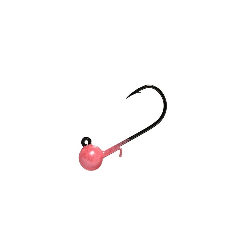 Hawken Aerojig Jig Pw Jig Heads- 1/8oz Pearl Pink