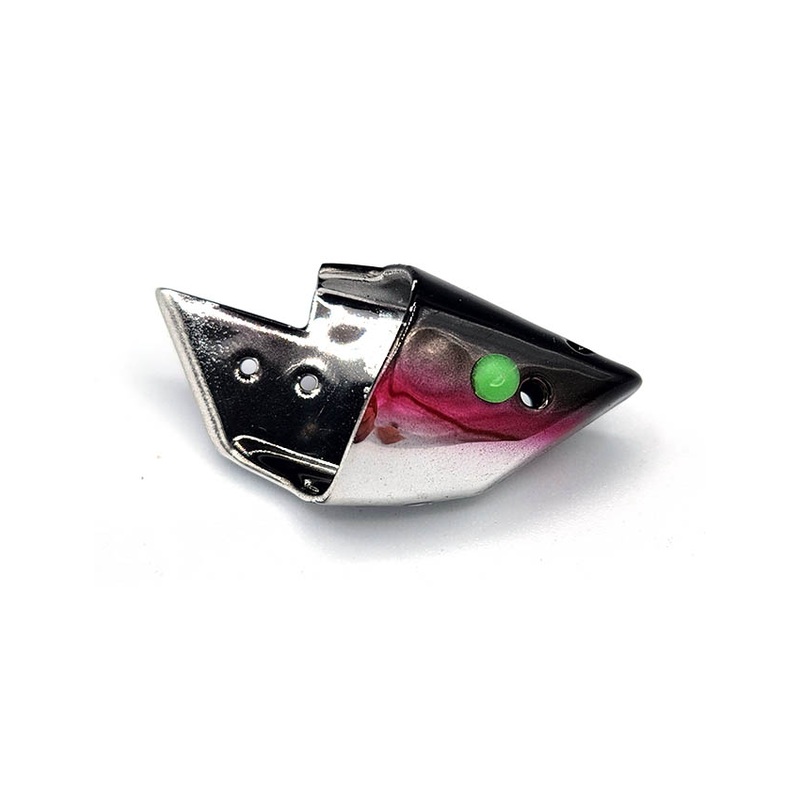 Lighthouse Lures Anchovy Bait Holder – Black Chrome Red