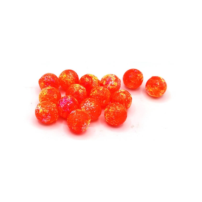Unreel Tackle Soft Beads – Berry Red Triple Clown
