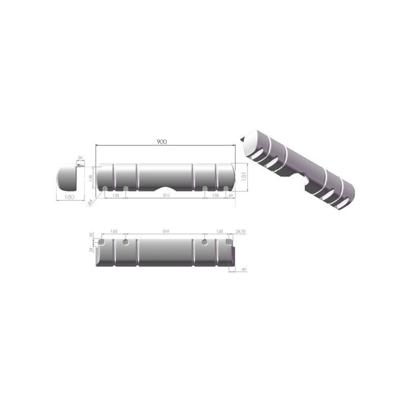 Dan Fender Multi Dock Fender White