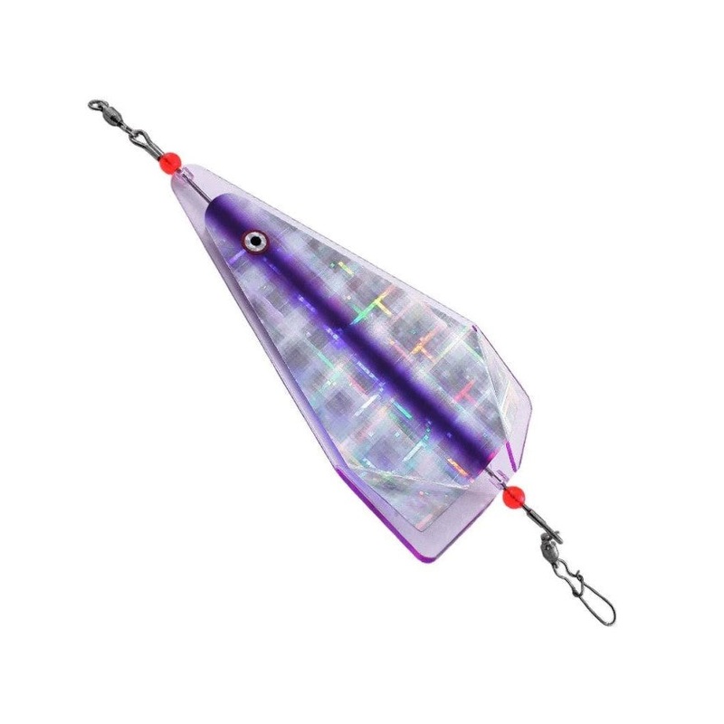 Gibbs Inline Flasher – UV Purple Haze Stripe