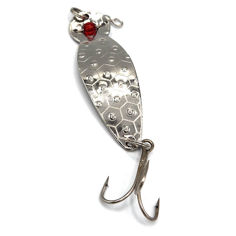 Gibbs One Eye Wiggler – Hammered Nickel