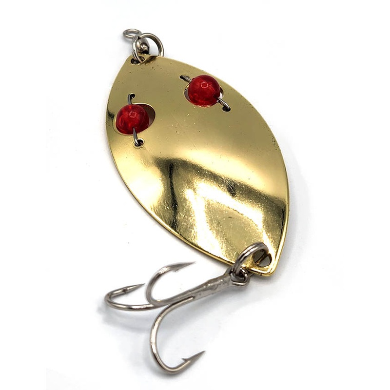 Gibbs Ruby Eye Wiggler – Brass
