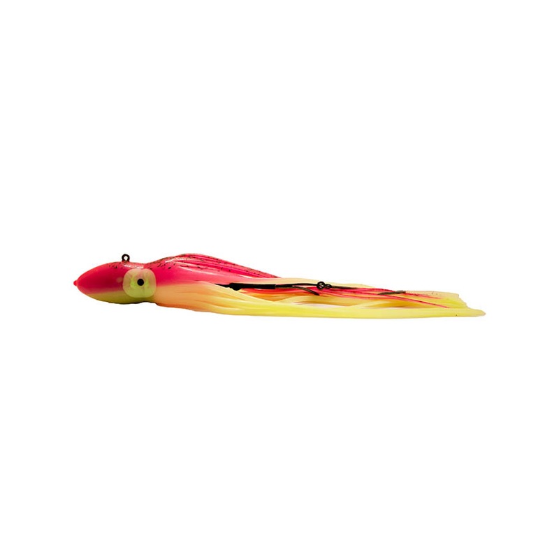 Jig Geek 18oz Hoochie Backstop – Nuclear Pink
