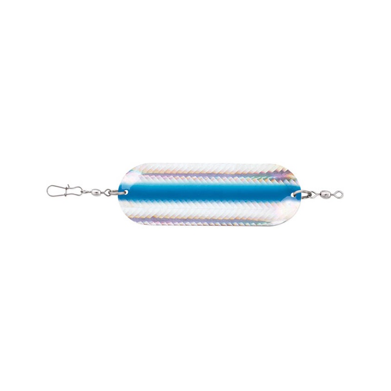 Luhr Jensen Trout & Kokanee Dodger – Chrome/Blue Reflex