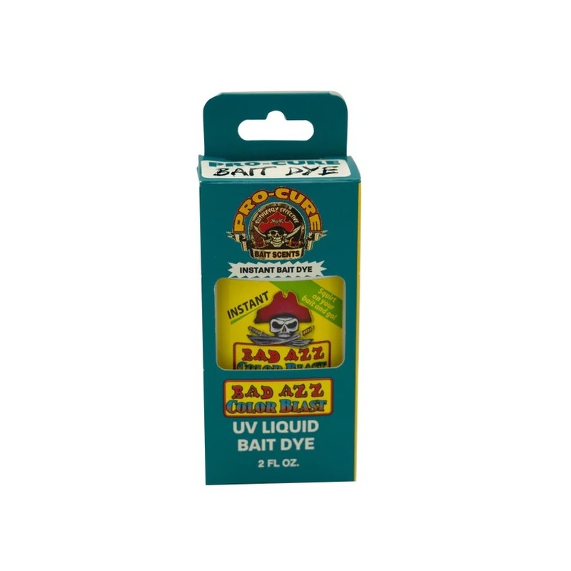 Pro-Cure Bad Azz UV Liquid Bait Dye – Chartreuse Lime Fluorescent