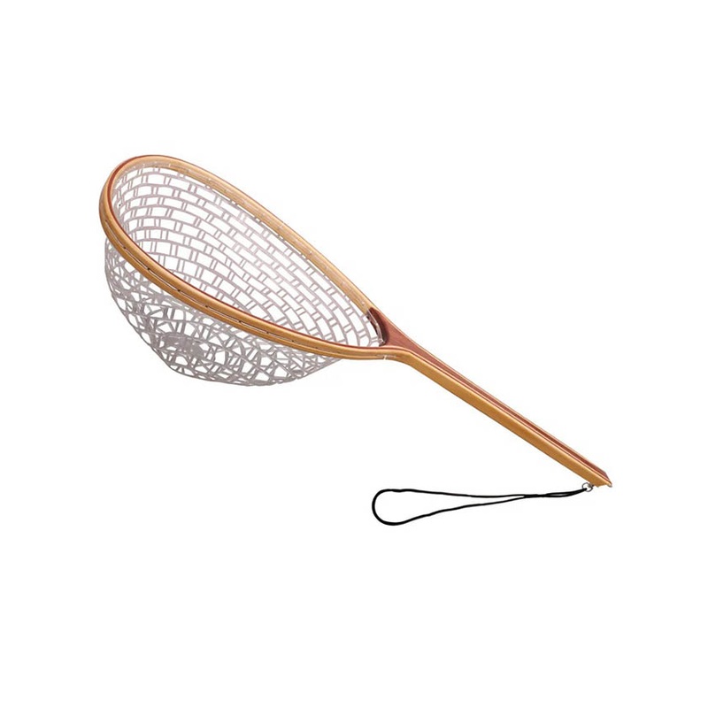 Amundson Clear Rubber Landing Net – Large
