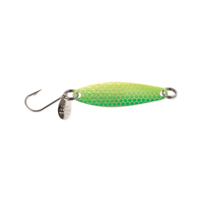 Luhr Jensen Needlefish 1-1/2 Green Hot Scale
