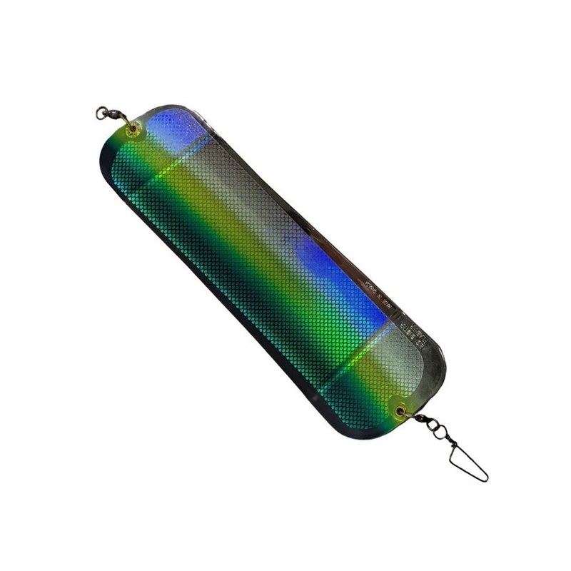 Oki Big Shooter Flasher – Gold Green Herring Aid
