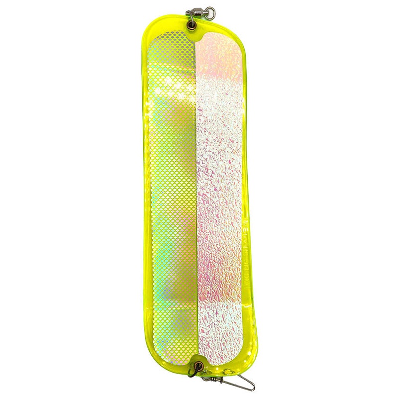 Oki Big Shooter Flasher HC Custom – Chartreuse UV Scale Glow 50/50