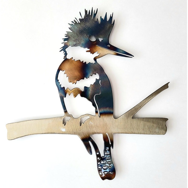 Ruggid Coast Kingfisher|23″ X 16.5″|11″ X 12″ – Heat Treated