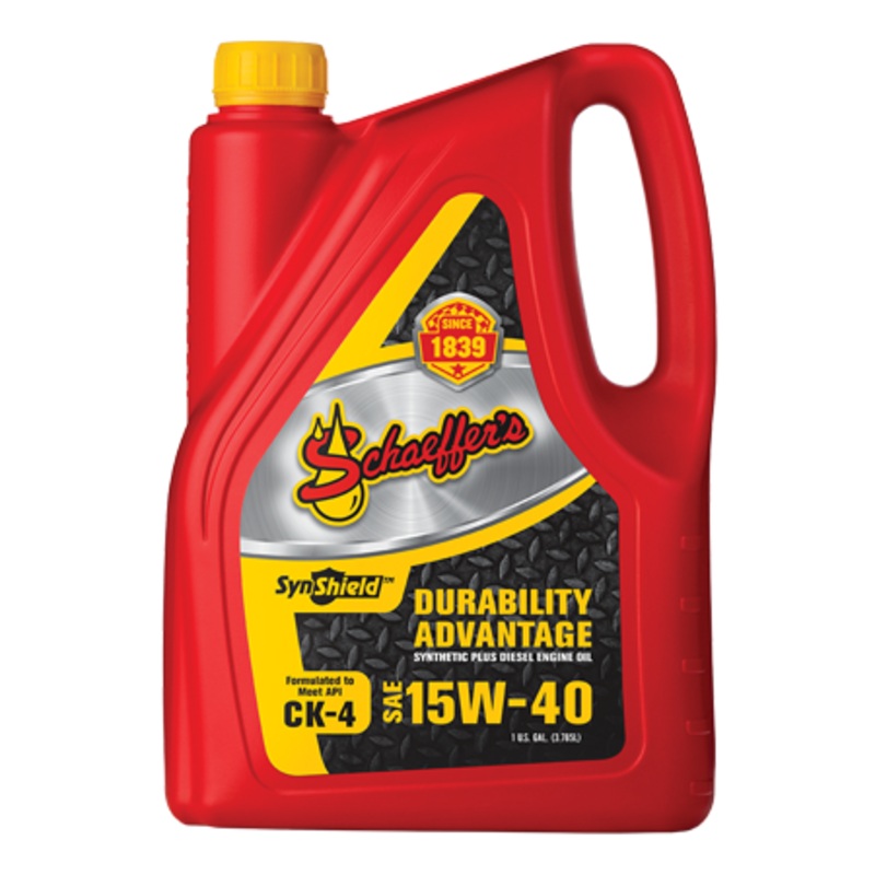 Schaeffer’s 700 SynShield Durability Advantage Engine Oil 15W-40