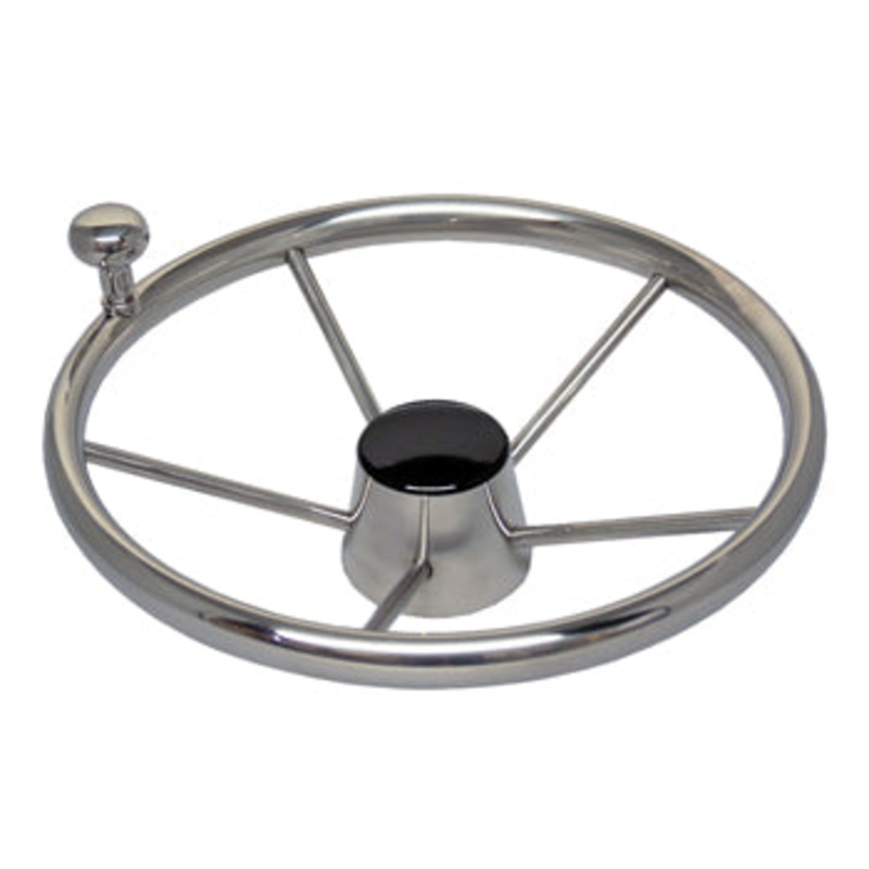 Steering Wheel w/ Spinner|13-1/2″|15-1/2″
