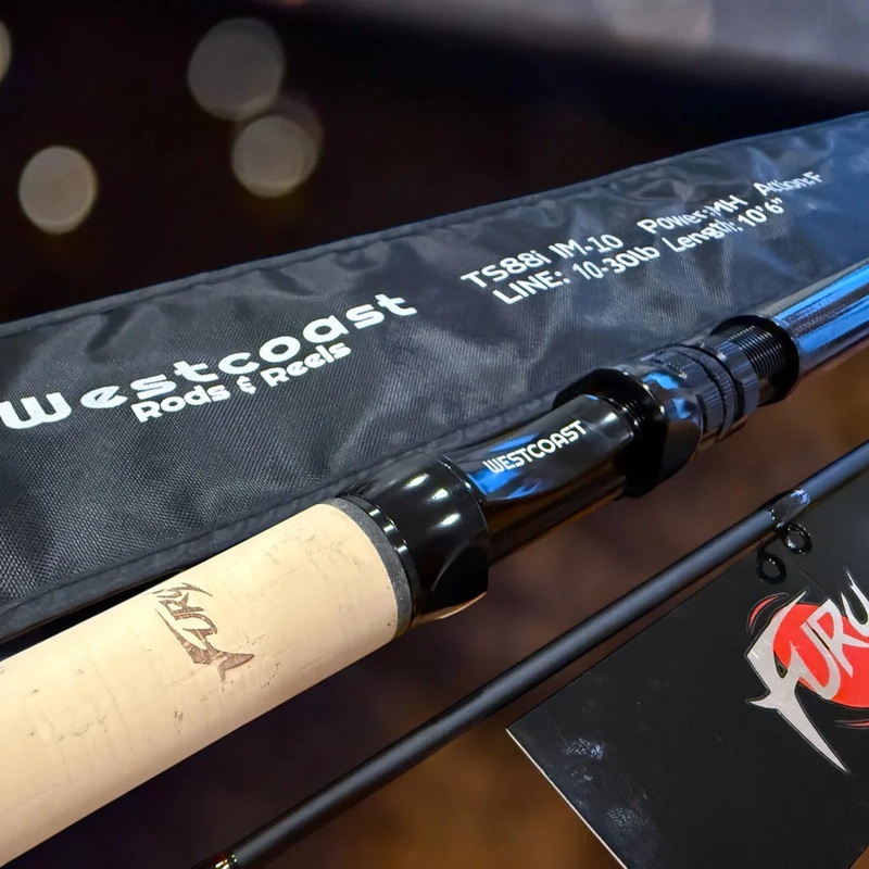 Westcoast Fishing Tackle SWS Fury Tyee Series TS88i Mooching Rod MH