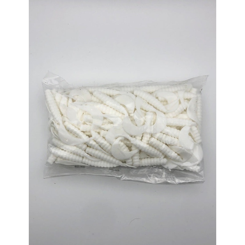 Gibbs Clearance Curly Tail 2 – 100PK – White