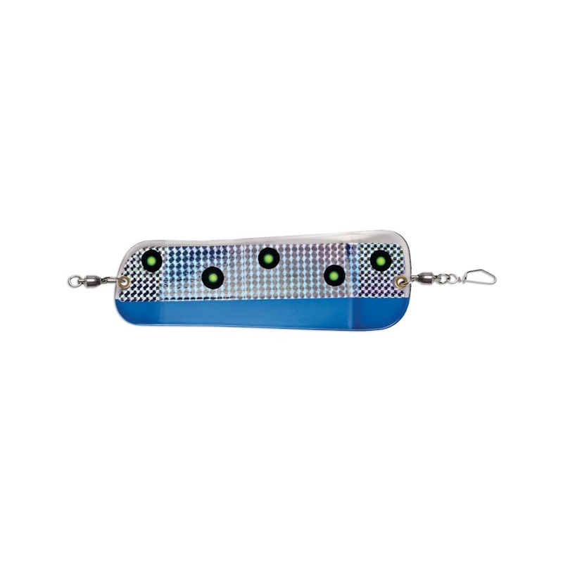 Luhr Jensen Coyote Rotating Flasher 8-1/4 – Blue/Chartreuse UV