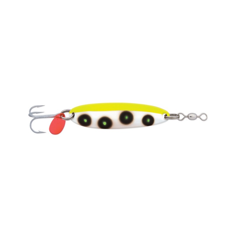 Luhr Jensen Krocodile Spoon – Fluorescent Chartreuse/Green UV