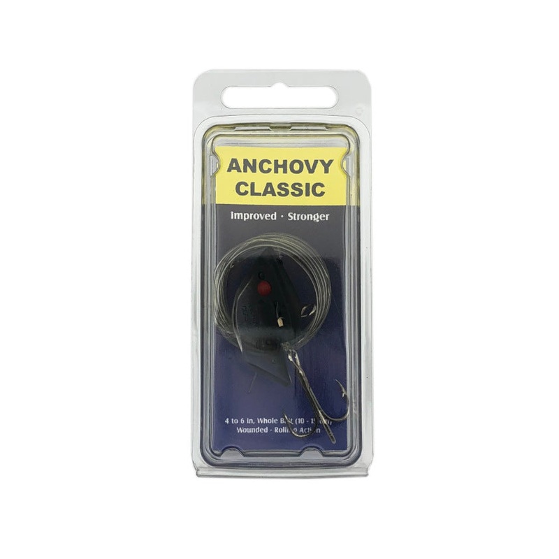 Oki Anchovy Classic Teaser Head Rigged – Clear Cop Car