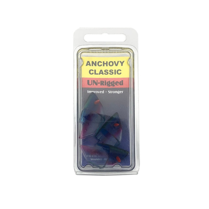 Oki Anchovy Classic Teaser Head Unrigged 3pk – Clear Coho