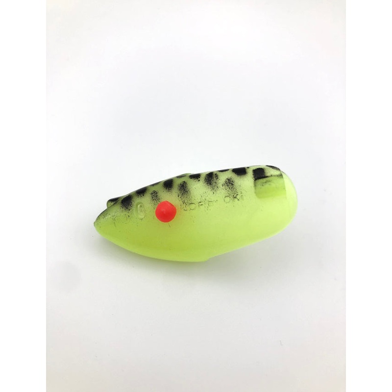 Oki JDF Chartreuse Black Frog Teaser Head – Bulk