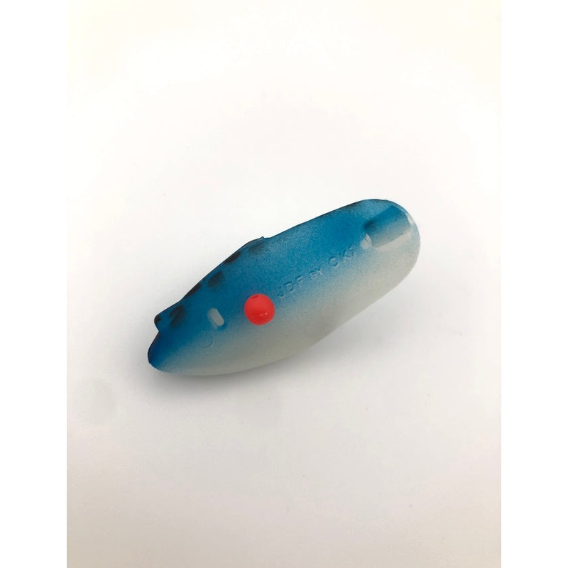 Oki JDF Glow Blue Frog Teaser Head – Bulk