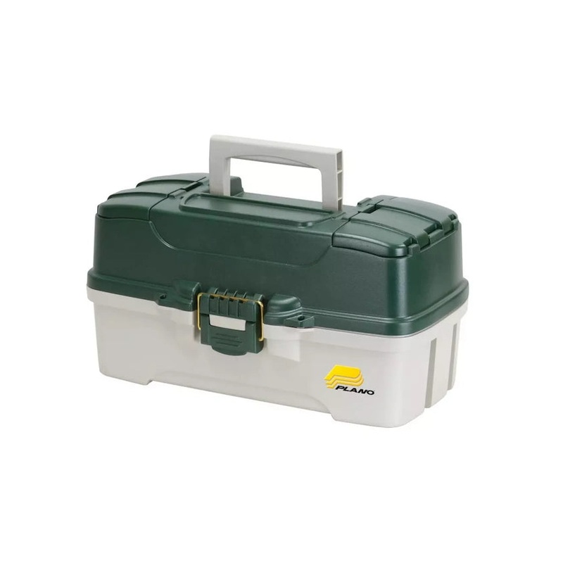 Plano 3 Tray Tackle Box With Dual Top Access – Green