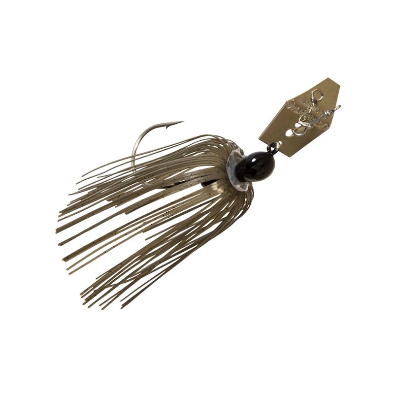 Z Man Original Chatterbait 4-1/2 – Green Pumpkin/Black