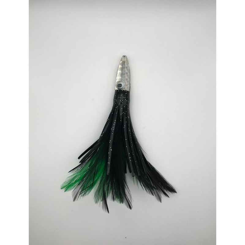 Candy Bar Tuna Feather 6 – Black/Green