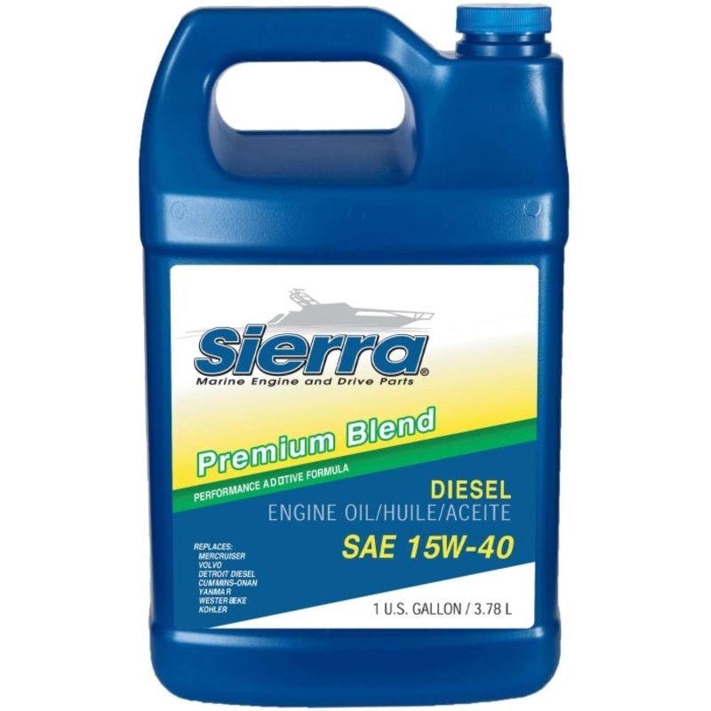 Sierra 18-9553-3 Premium Blend Diesel Engine Oil – 15W-40