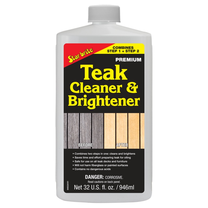 Starbrite 94932 One Step Teak Cleaner & Brightener