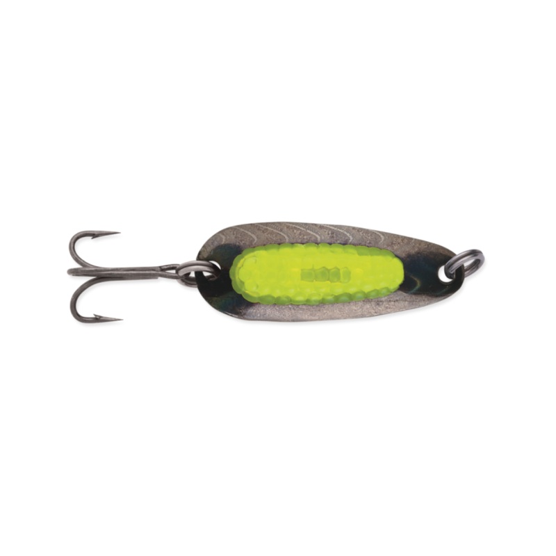 Blue Fox Rattlin’ Pixee 3 (1/2oz) – Holographic Herring/Yellow Insert