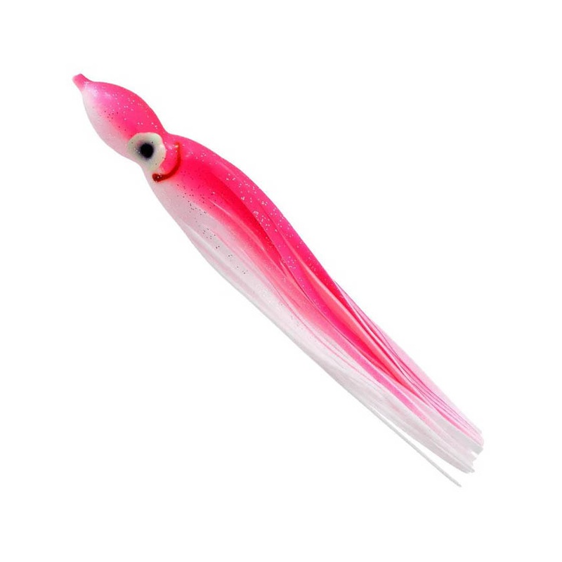 Gibbs Delta 9 Jumbo Squid – Pink/White Unrigged 2pk