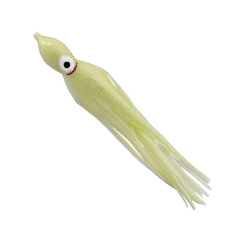 Gibbs Delta 9 Jumbo Squid – Pure Glow Unrigged 2pk