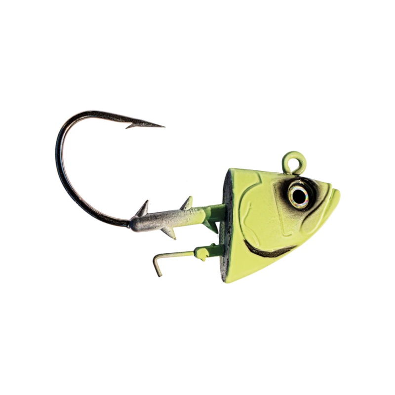 Gibbs Power Paddle Jig Head 10oz – Glow