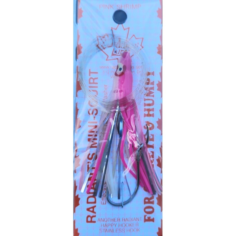 Radiant Mini Squirt – Pink Shrimp Rigged